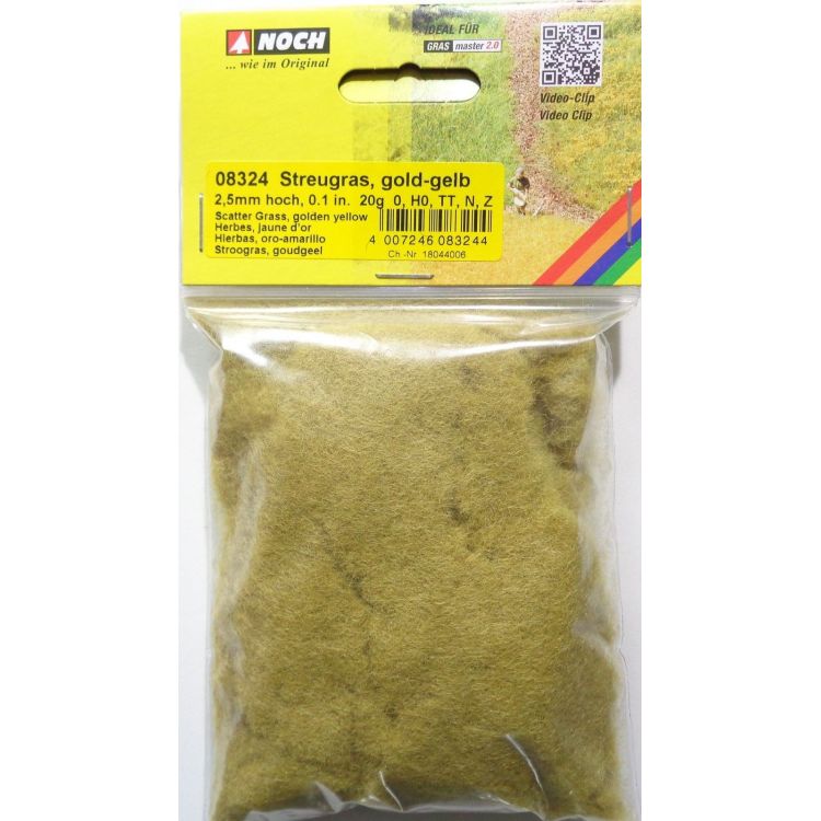 Posypová tráva, zlato-žltá, 2,5 mm, 20 g
