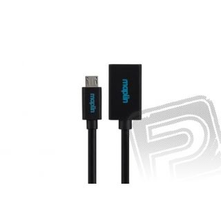 Micro USB to On-The-Go Cable (Black)