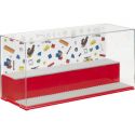 LEGO ICONIC gaming and collector cabinet - red
