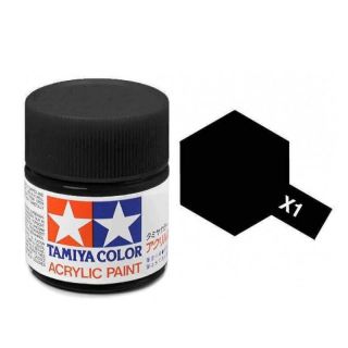 Tamiya Color X-1 Black gloss 10ml