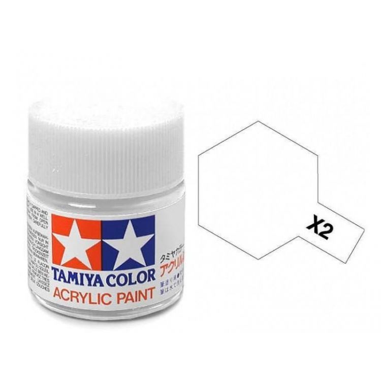 Tamiya Color X-2 White gloss 10ml