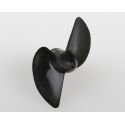 Závodní lodní šroub 2 listý, levý, stoupání 40mm, 39,0mm/M4
