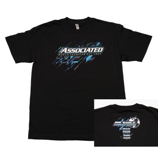 ASSOCIATED 2017 tričko černé, velikost 4XL