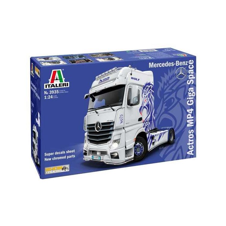 Model Kit truck 3935 - Mercedes-Benz ACTROS MP4 Giga Space (1:24)