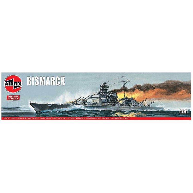 Classic Kit VINTAGE loď A04204V - Bismarck (1:600)