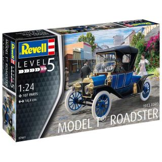 Plastic ModelKit auto 07661 - Ford T Modell Roadster (1913) (1:24)