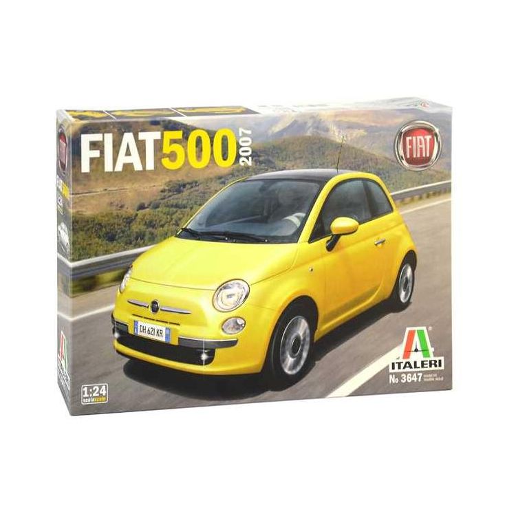 Model Kit auto 3647 - Fiat 500 (2007) (1:24)