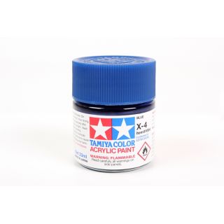 81004 X-4 Blue gloss Tamiya Color Acrylic Paint 23ml