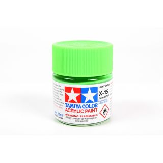 81015 X-15 Light Green gloss Tamiya Color Acrylic Paint 23ml