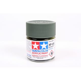 81365 XF-65 Flat Field Grey Tamiya Color Acrylic Paint 23ml