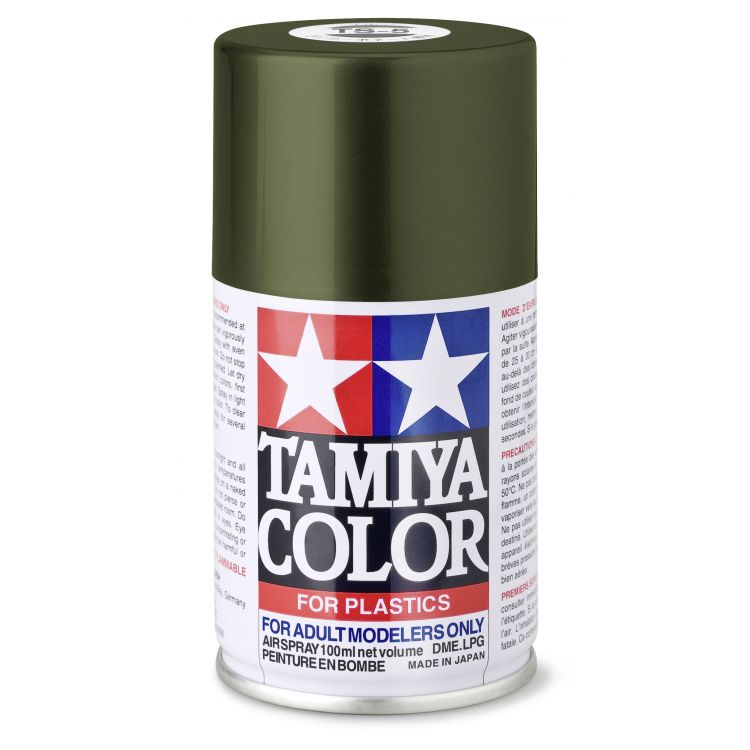 85005 TS 5 Flat Olive Drab 1 Tamiya Color 100ml (Acrylic Spray Paint)