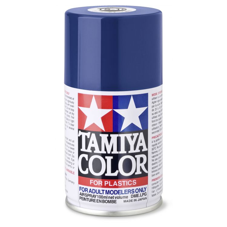 85015 TS 15 Blue Gloss Tamiya Color 100ml (Acrylic Spray Paint)