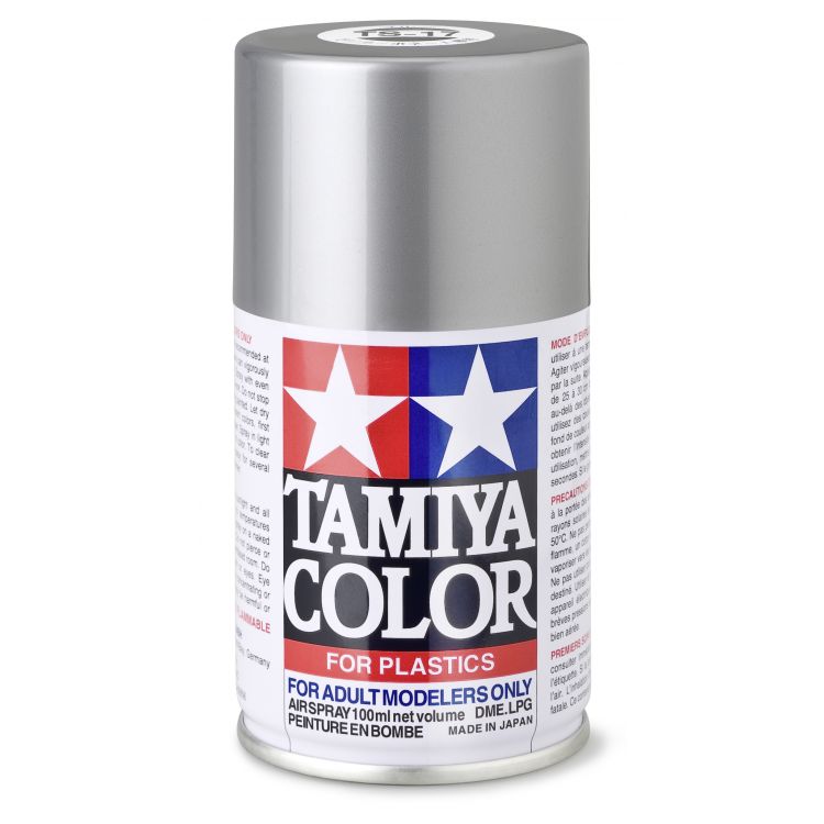 85017 TS 17 Aluminium Silver Gloss Tamiya Color 100ml (Acrylic Spray Paint)