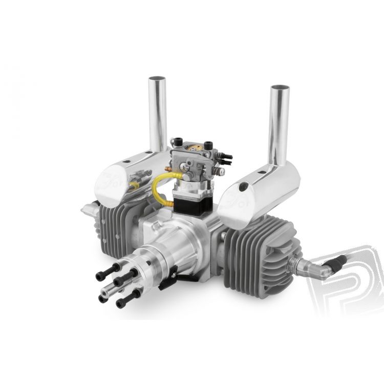 Motor DLA 64ccm (dvouválec) včetně tlumiče a příslušenství Motor DLA 64ccm (dvouválec) včetně tlumiče a příslušenství