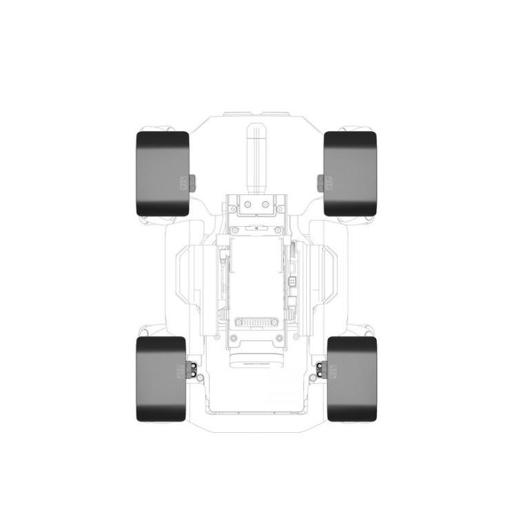Robomaster S1 - hliníkové blatníky (4ks)