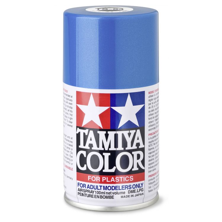 85054 TS 54 Light Metallic Blue Tamiya Color 100ml (Acrylic Spray Paint)
