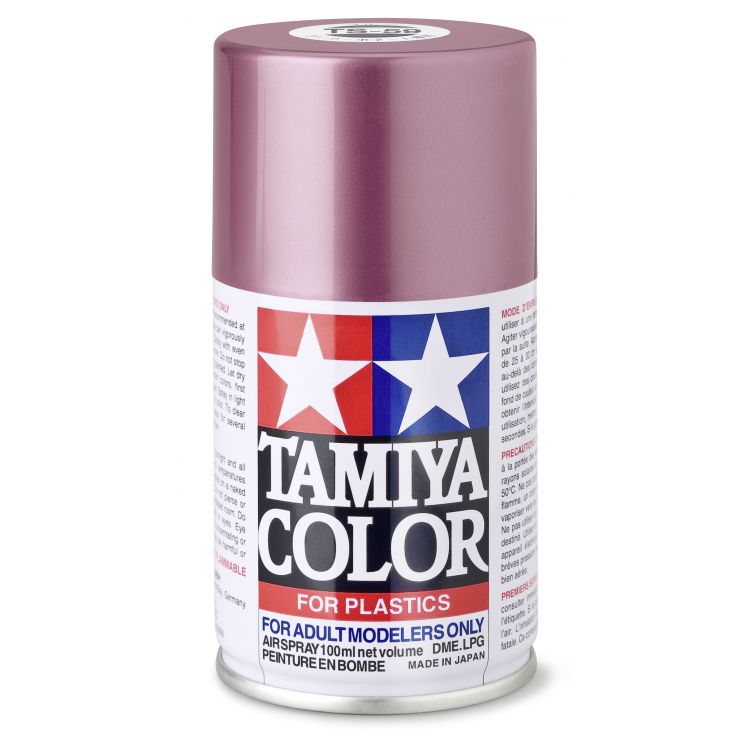 85059 TS 59 Pearl Light Red Tamiya Color 100ml (Acrylic Spray Paint)