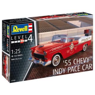 Modelset auto 67686 - 55 Chevy Indy Pace Car (1:25)