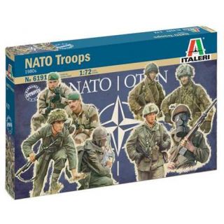 Model Kit figurky 6191 - NATO TROOPS (1980s) (1:72)