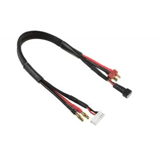 Nabíjecí kabel - G4/6S XH na T-DYN/2S XH - 14 AWG/ULTRA V+ Silikon Kabel - 30cm