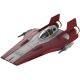 Build & Play SW 06770 - Resistance A-wing Fighter, red (světelné a zvukové efekty) (1:44)
