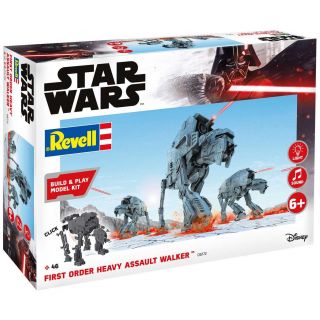 Build & Play SW 06772 - First Order Heavy Assault Walker (světelné a zvukové efekty) (1:164)