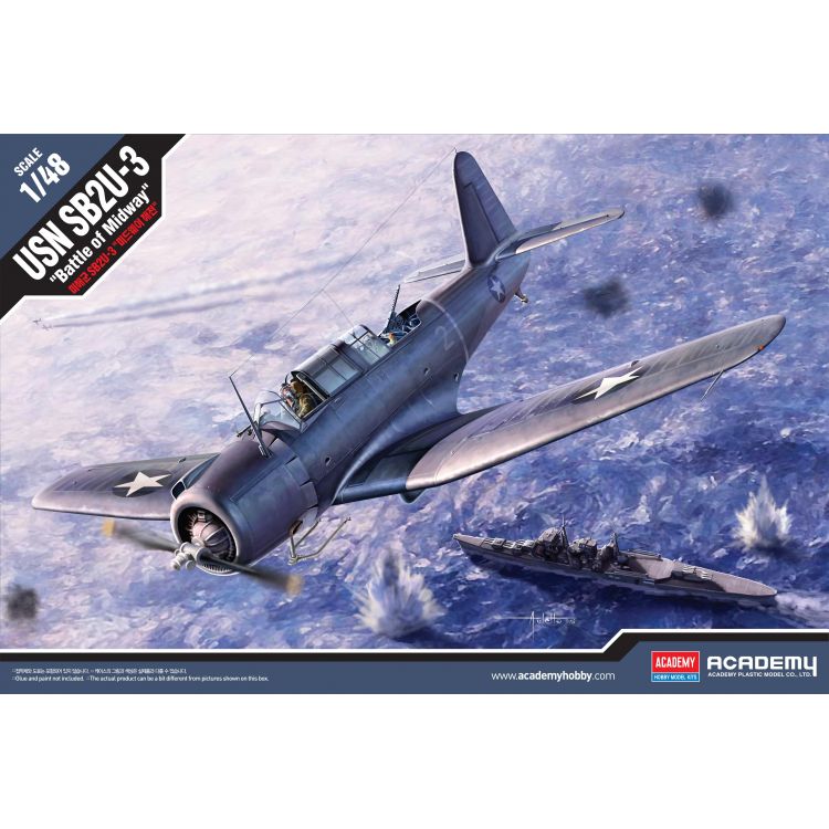 Model Kit letadlo 12324 - SB2U-3 "Battle of Midway" (1:48)