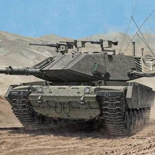 Model Kit tank 13297 - MAGACH 7C "GIMEL" (1:35)