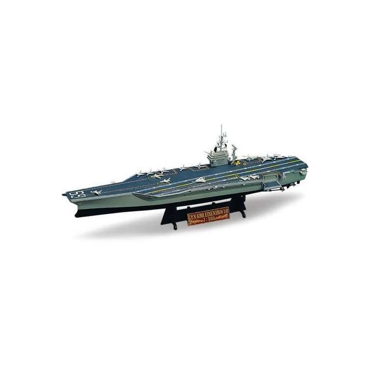 Model Kit loď 14212 - USS CVN-69 EISENHOWER (1:800)