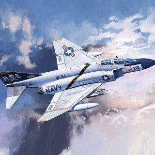 Model Kit letadlo 12529 - USN F-4J "VF-84 Jolly Rogers" (1:72)