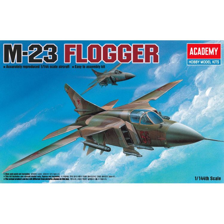 Model Kit letadlo 12614 - M-23 FLOGGER (1:144)
