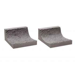 Vnútorné steny tunela kamenité, rovné 2x 9,5 cm  NO58032