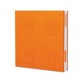 LEGO 2.0 zápisník s gelovým perem oranžový