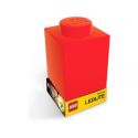 LEGO noční lampička Silikonová kostka červená