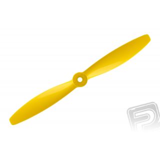 Nylon vrtule žlutá 7x4 (18x10 cm), 1 ks.
