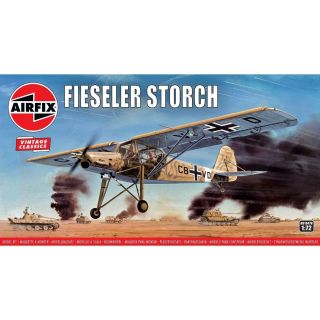 Classic Kit VINTAGE letadlo A01047V - Fiesler Storch (1:72)