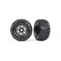 Traxxas kolo 2.8/3.6", black wheels, Sledgehammer tires (2)