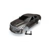 Karoserie Traxxas Cadillac CTS-V stříbrná. Hotová nabarvená karoserie s potisky je tuning pro RC modely aut Traxxas na podvozku 4-Tec 2.0 1:10, 4-Tec 2.0 Ford GT 1:10 a 4-Tec 2.0 Ford Mustang GT 1:10.
