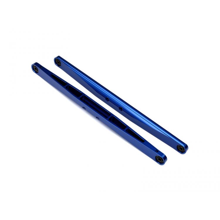 Traxxas kyvné rameno hliníkové modré (2)