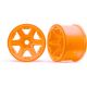 Traxxas disk 3.8" oranžový, 17mm drážkovaný (2)