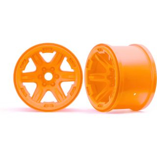 Traxxas disk 3.8" oranžový, 17mm drážkovaný (2)
