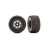 Traxxas kolo 2.8", pneu Maxx All-Terrain, disk černý (2) - nalepené pneumatiky s pěnovou vložkou na discích, unašeč 17 mm.