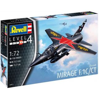 Plastic ModelKit letadlo 04971 - Mirage F.1C/CT (1:72)