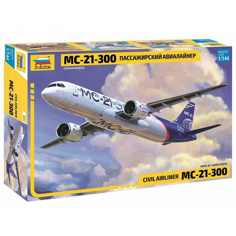 Model Kit letadlo 7033 - Civil Airliner MC-21-300 (1:144)