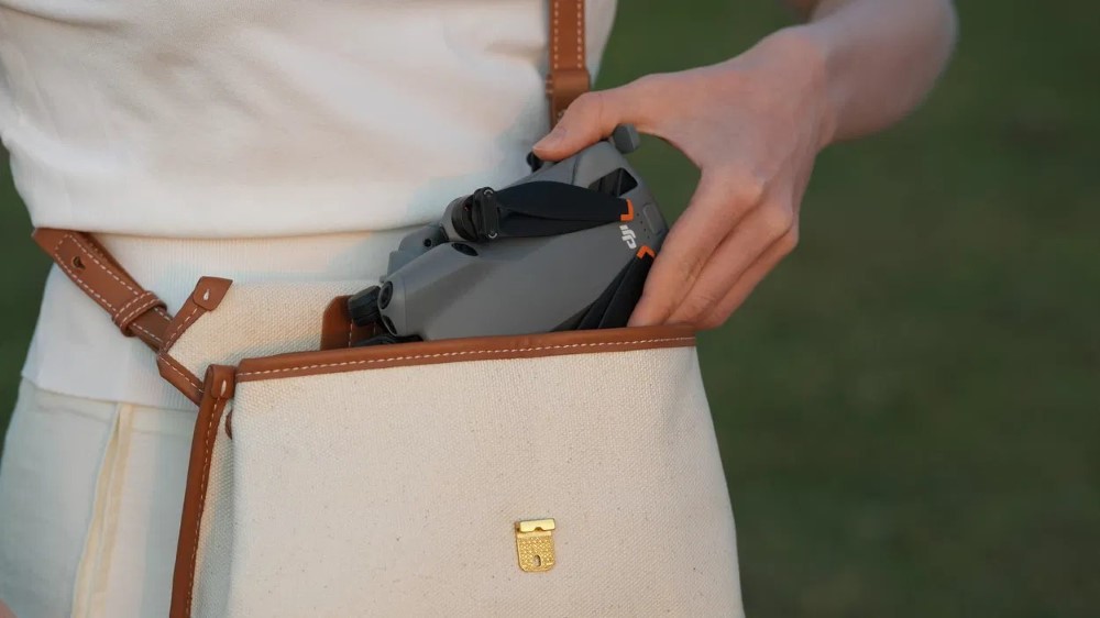 A DJI Mini 5 Pro kompakt méretei