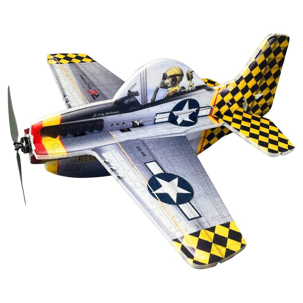 RC Factory Rajzfilm repülőgépek - Mustang P-51
