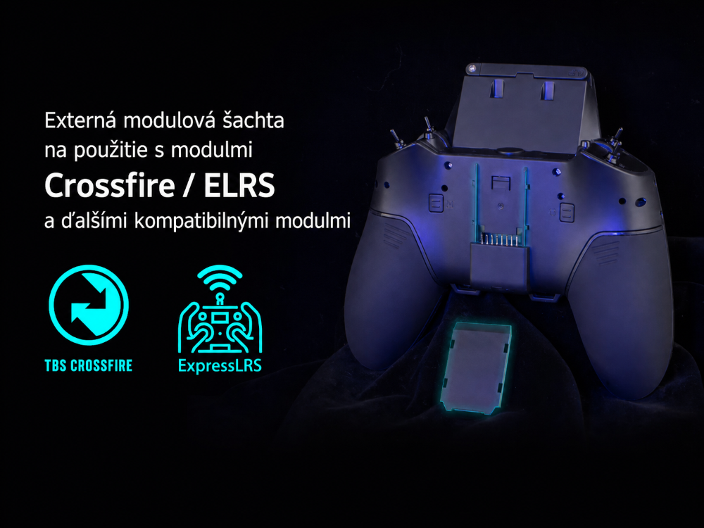 RadioMaster Zorro systém EdgeTX
