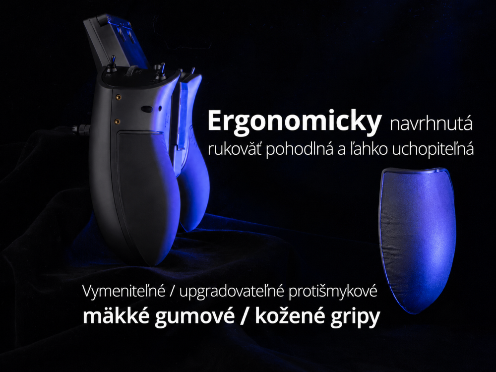 RadioMaster Zorro vrchné prepínače a potenciometre