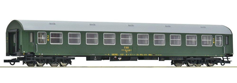 ROCO 6200169 2. osztályú személykocsi ČSD H0