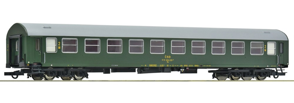 ROCO 6200170 2. osztályú személykocsi ČSD H0